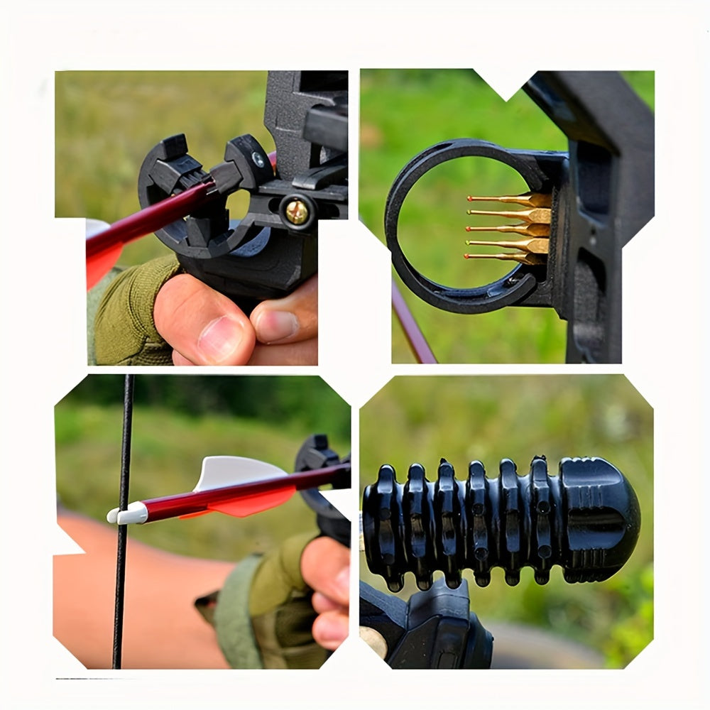 FJNATINH ArcheryEquipment Bow And Arrow Practice Kit With PremiumFeatheredArrows