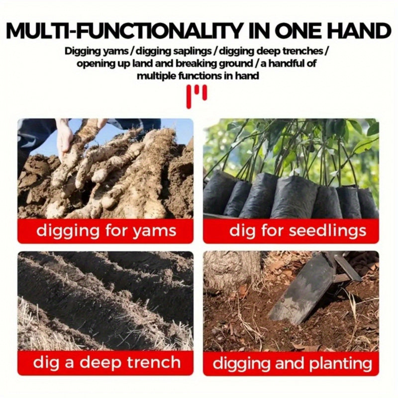 Upgraded Heavy Duty Metal Gardening Shovel for Professionals - Parry's Picks