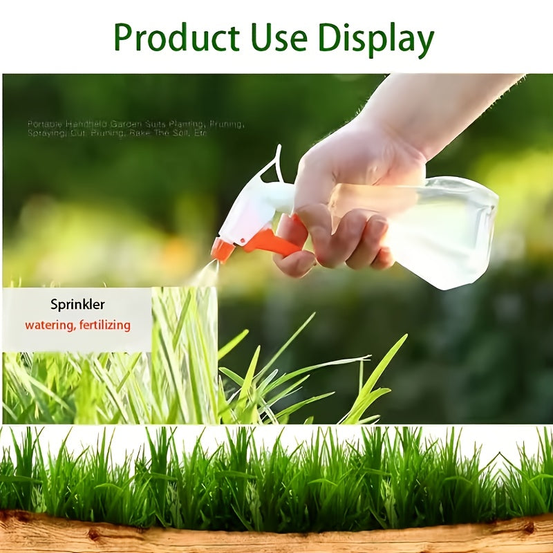 Essential Garden Tool Set with Ergonomic Handles and Storage Apron