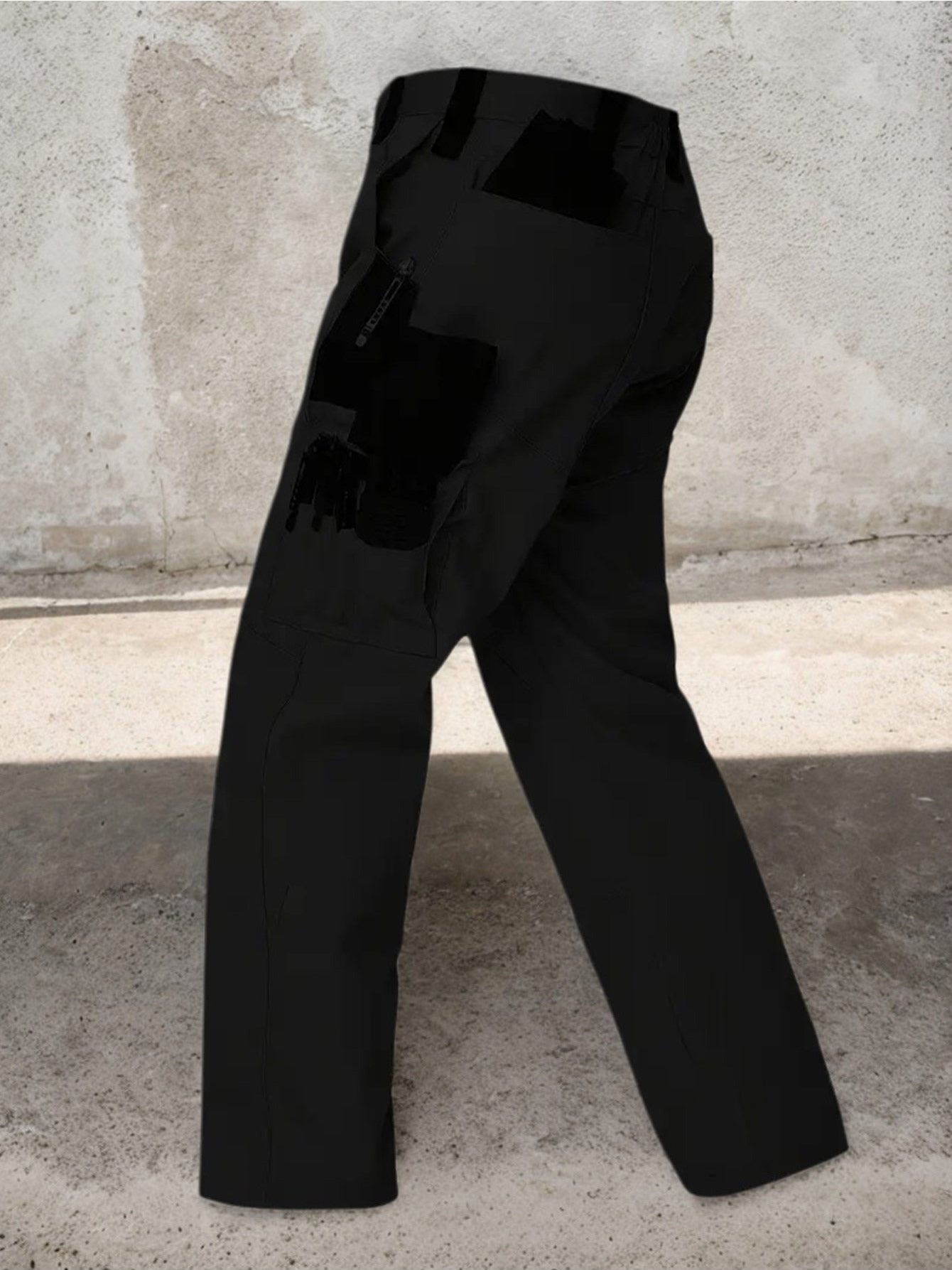 DISI Mens Straight Cargo Pants Quick Dry MultiPocket