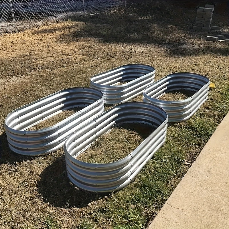 Galvanized Raised Garden Bed Kit for Outdoor Vegetables - Parry's Picks