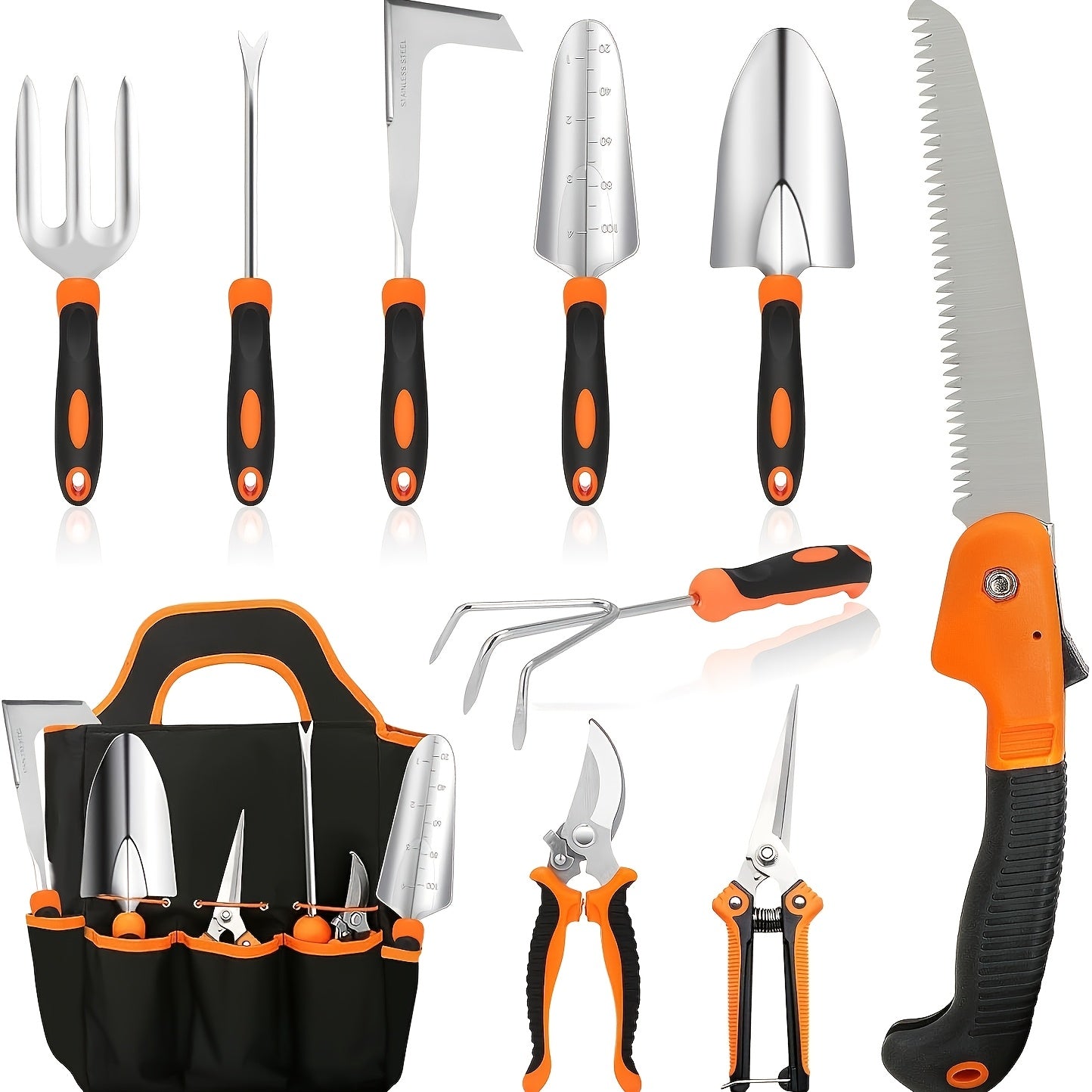 Heavy Duty Gardening Tool Set with Non-Slip Handles - Parry's Picks