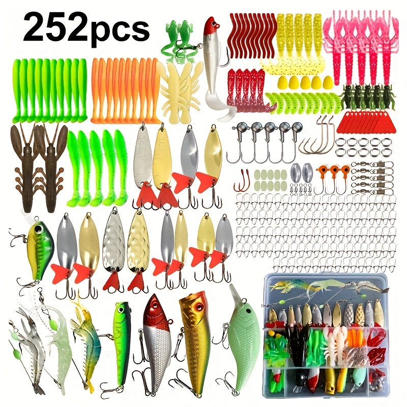 Fishing Lure Tackle Kit with Box for Every Angler - Parry's Picks