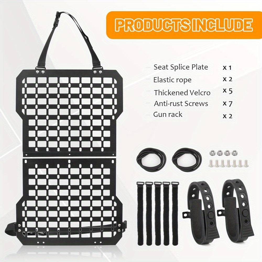 Universal Seat Back Molle Panel Organizer With Gun Holder - Parry's Picks