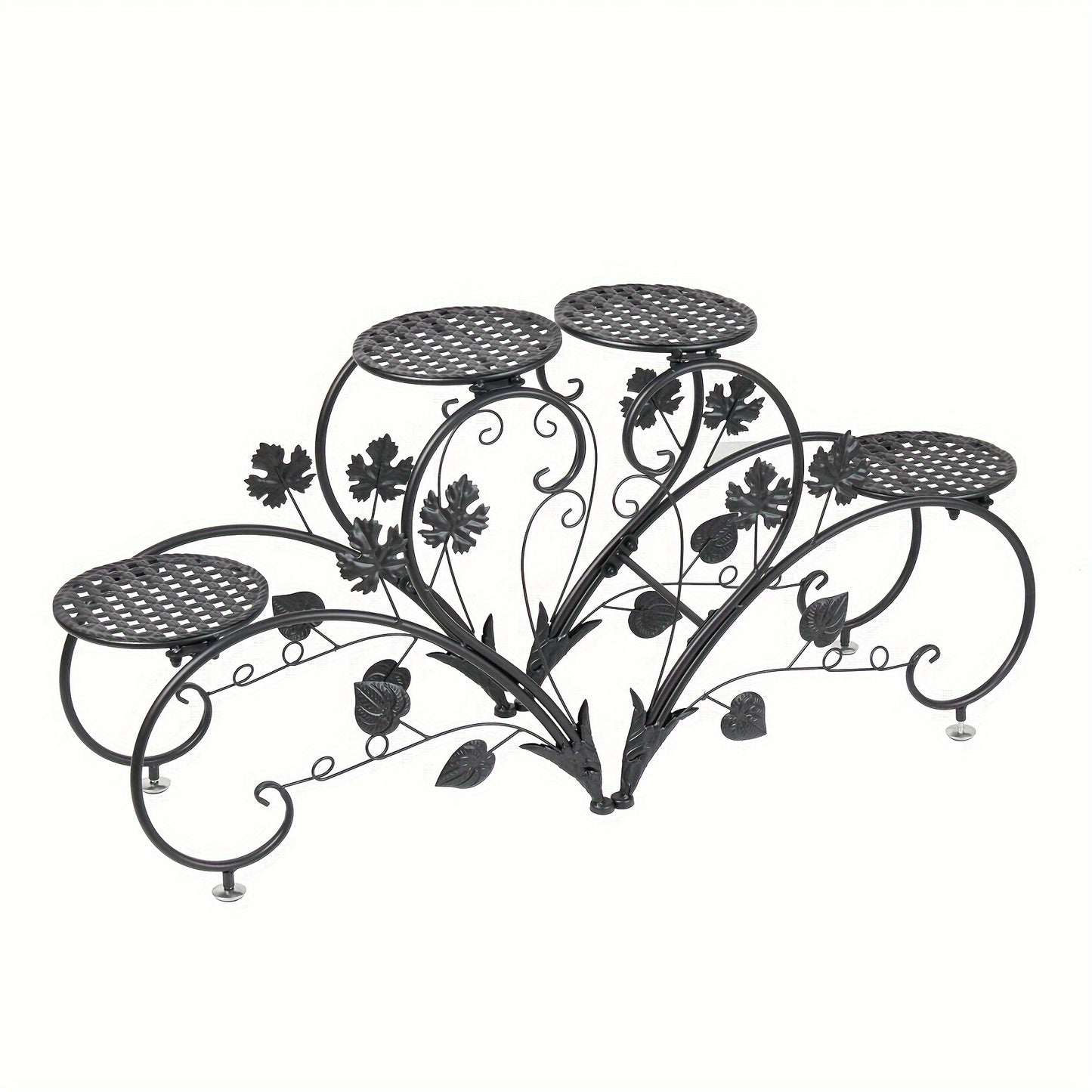Metal Plant Stand Pot Holder Multilevel Display Shelf